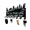 HeavenlyKraft Decorative Metal Key Holder, Wall Mounted Key Hooks for