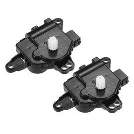 Partuto No.971573SAA0 HVAC Heater Blend Door Actuator for Hyundai Azera Elantra Sonata for Kia Forte Cadenza/Inner/Durable / 2 Pcs/Black