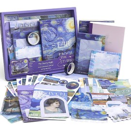 Kit de Álbumes de Recortes Estéticos Clásico, 116 Piezas Álbumes de Recortes Clásico de DIY, Suministros para Albumes de Recortes para Diario de Bala, Con Libro A6, Regalos de Cumpleaños para Niñas
