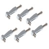 Unbranded 6Pack Electric Guitar Metal Strat Tremolo Bridge Saddles Fixing