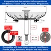 Sink Strainer Basket, 1 Pack, Diameter 78 mm Strainer Basket,
