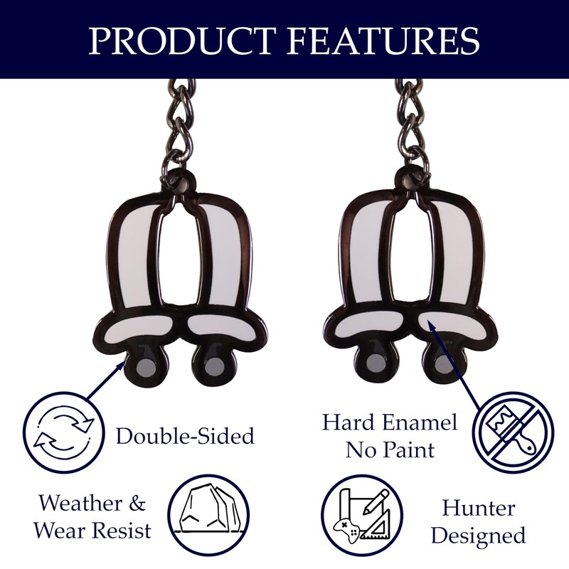 4th Wall Design GuildMark Dual Blades Keychain - Monster Hunter