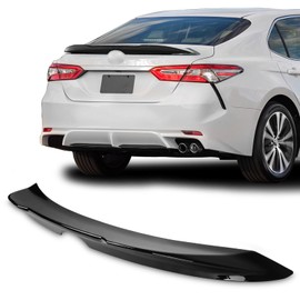 Archaic Rear Trunk Spoiler Wing Lid Compatible for 8th Gen Toyota Camry SE XSE LE XLE 2018-2024,High Kick Duckbill TRD Style,Camry Exterior Accessories,Glossy Black