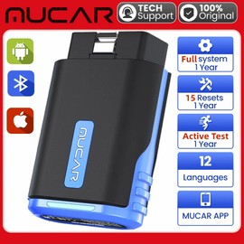 MUCAR DriverScan OBD2 Scanner Bluetooth Wireless Car Full System Diagnostic Tool
