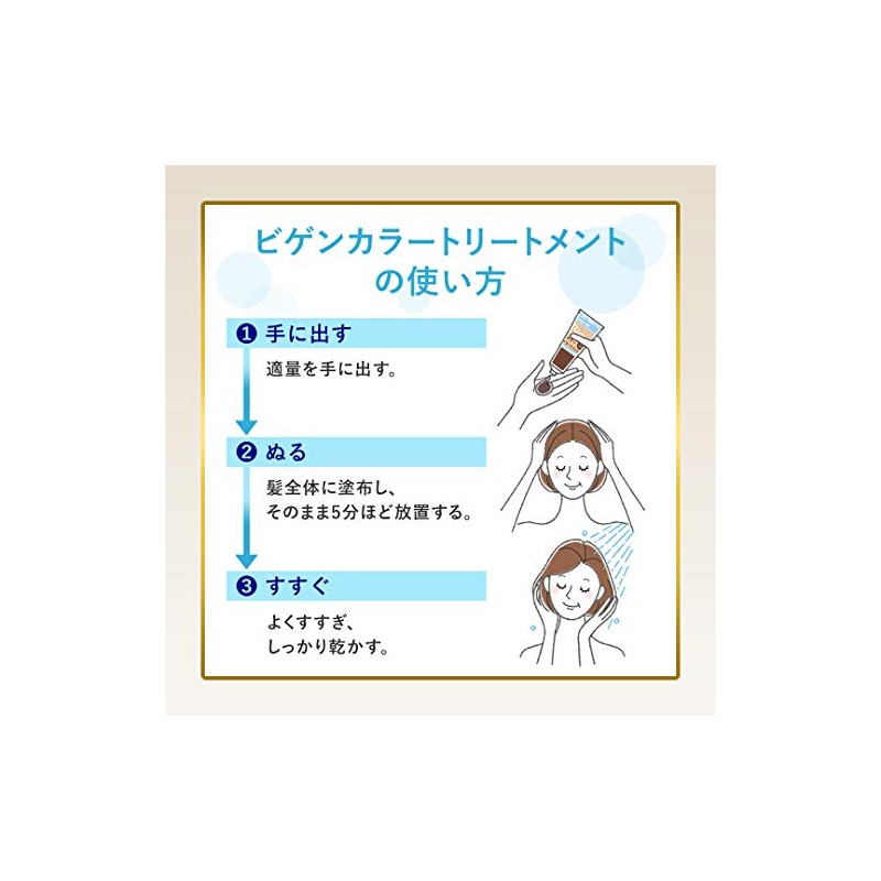 Hoyu Bigen Color Treatment NBR (Natural Brown) 180g