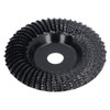 3PCS Set Wood Grinding Wheel Black Color 100mm Diameter 16mm