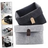Hohopeti Felt Storage Basket for Organizing Clothes and Sundries Multifunctional
