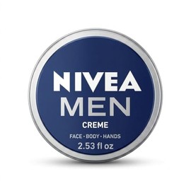 2x Nivea MEN CREME Cream FACE HAND BODY Moisturiser Dry Skin 75ml TIN by Nivea - Producto Original de Alta Calidad, Entrega Rápida y Segura, Garantía 