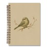 Dejfel Vintage Birds Spiral Notebook,Gifts for Bird Lover Girls Women