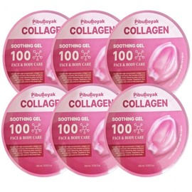 Skin Nourishing Collagen Soothing Gel Moisturizing Calming Hydration Cream 300ml 6 Units