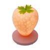 LVOERTUIG Strawberry Night Light, Cute Silicone Strawberry Lamp, LED Cute