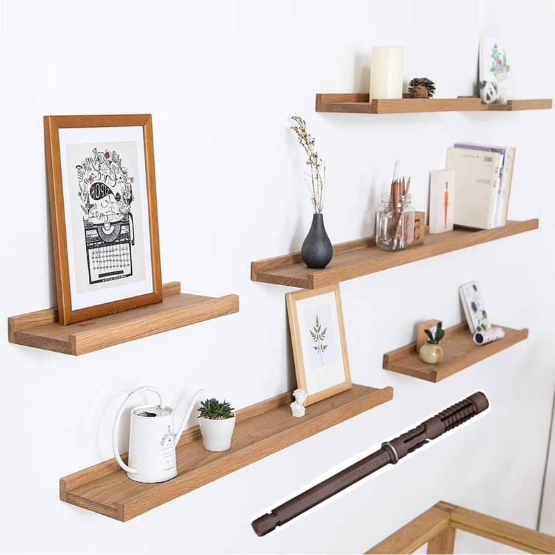 8 x Concealed Invisible Shelves 10mm x 100mm