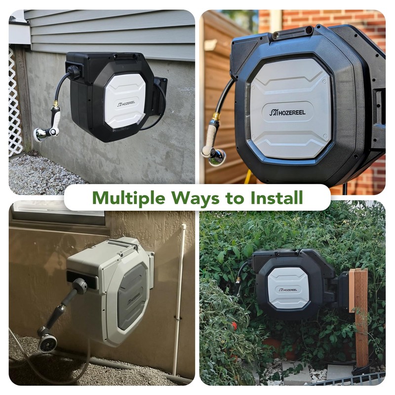 Mounting Bracket for Heavy Duty Wall Mounted Hose Reel