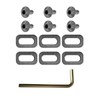 HOUSON pedal cleats screws, pedal cleats washers pedal cleats screws
