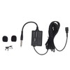 236in Wired Lavalier Microphone Clip On Lapel Condenser Mic for