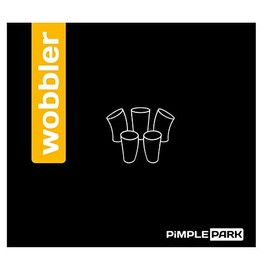 PIMPLE PARK Pimplepark Rubber Wobbler (Langnoppe) Colour 0.5 mm, Red, Size 0.5 mm, Red