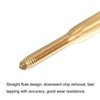 sourcing map Thread Tap Metric M1.6 x 0.35, Titanium Coated