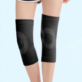 Sports 2-Color Everyday Light-Fit Knee Protector FFP035 Black/FREE 2ea