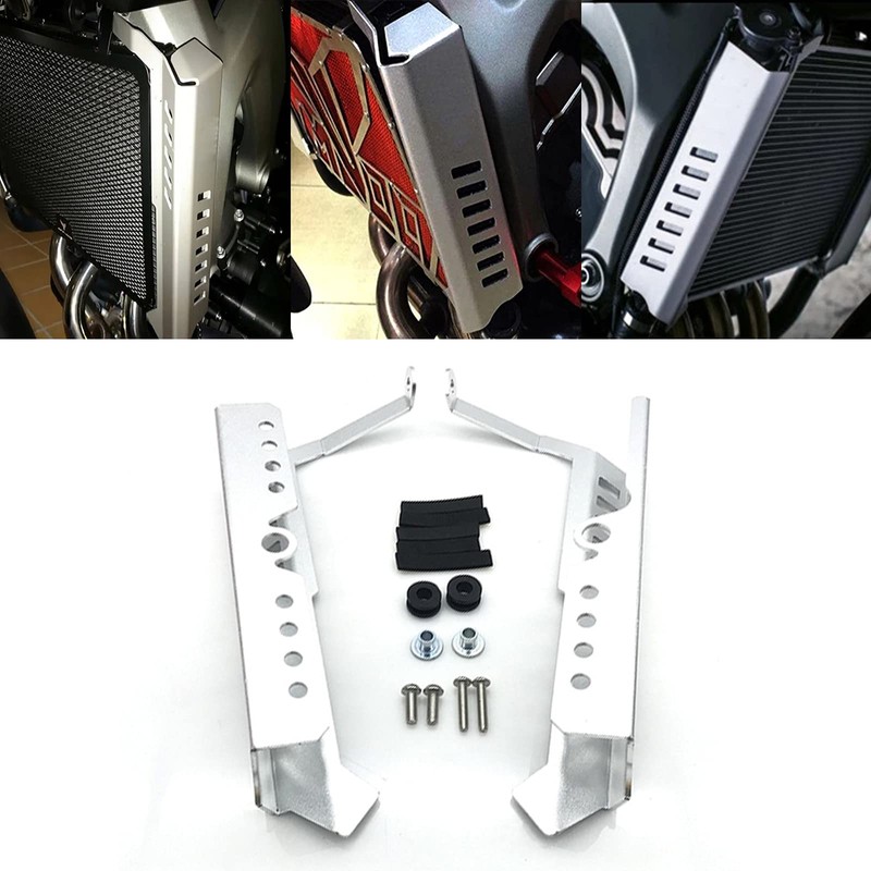 Motorcycle Radiator Grille Guard Protector Side Cover Radiator Cooling Tank