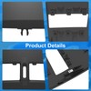 UCkasayfy Front Upper Center Dash Air Vent Trim Bezel Compatible