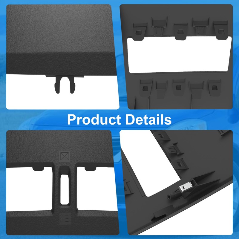 UCkasayfy Front Upper Center Dash Air Vent Trim Bezel Compatible