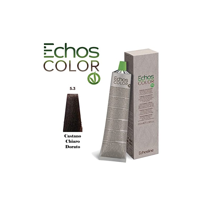 Echos Colour 5.3 Golden Light Brown Colour Cream without PPD
