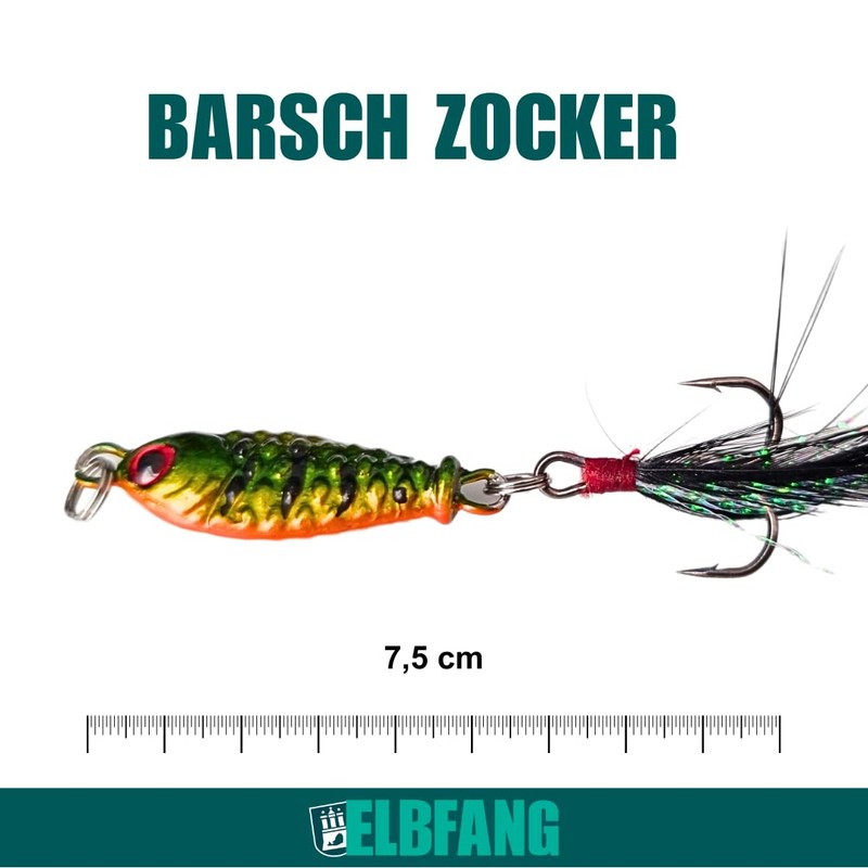 4 Perch Gambler Mini Pilker Wobbler Perch Fishing Accessories