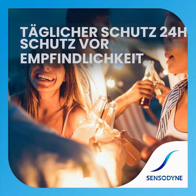 Sensodyne Complex Toothpaste, Sensitive Teeth, Helps Control the Formation of