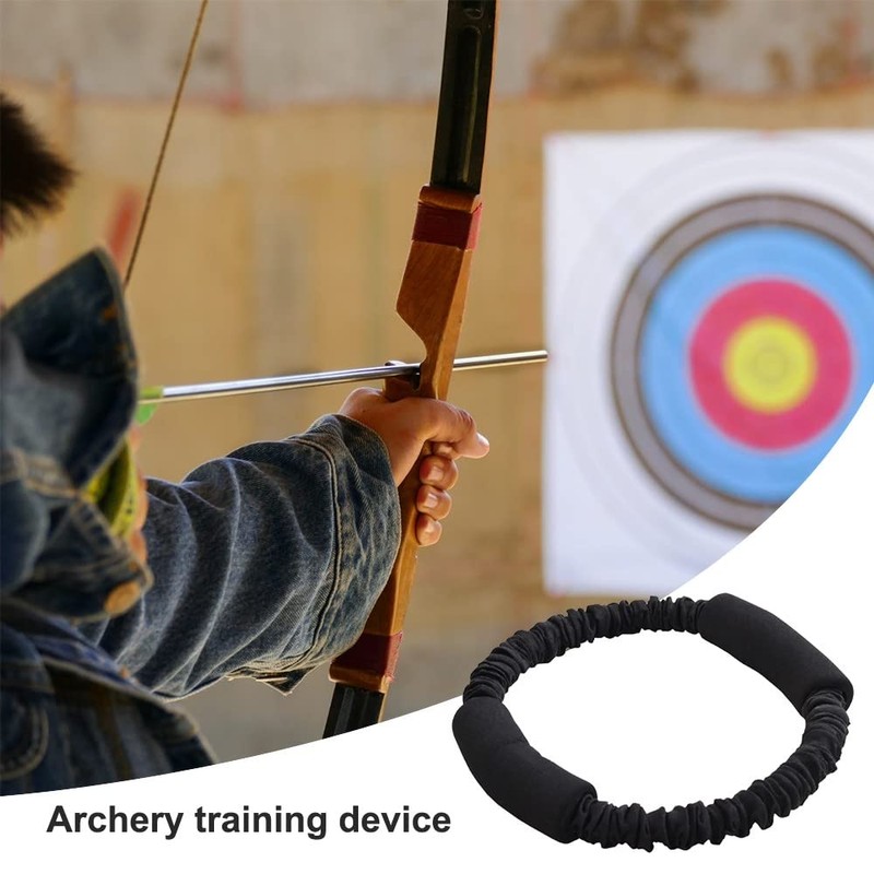 DONGKER Archery Exerciser, Finger Strength Resistance Bands Strength Training Rubber