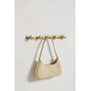 Goo-Ki 1 Pack Champagne Bronze Coat Rack Wall Mount Heavy