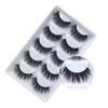 5 Pairs 3D Mink False Eyelashes Long Thick Natural Fake
