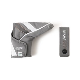 BEAMS GOLF Double Line Putter Cover (Pin-Type) GREY FREE