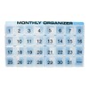 Monthly Pill Organizer | 31 compartments, 1 per Day, 4