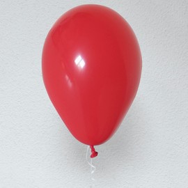 Large Biodegradable Party Balloons Pack Suitable for Helium - Red Balloons - Eco-friendly Balloons Made of 100% Natural Rubber and Packed in Biodegradable Packaging (Pack of 30) (Red)