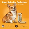 Pork Chomps Dog Chew, 7-inch Crunchy Bone, Chicken Flavor, 1