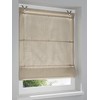 Kessy Bessy Roman Blind, White, Natural, Grey, Green Marc Eyelet