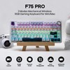 MechLands Aula F75 PRO 75% Wireless Gaming Keyboard, Gasket Mechanical