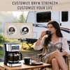 12-Cup PROGRAMMABLE Coffee Maker, REGULAR & STRONG Brew Drip Machine