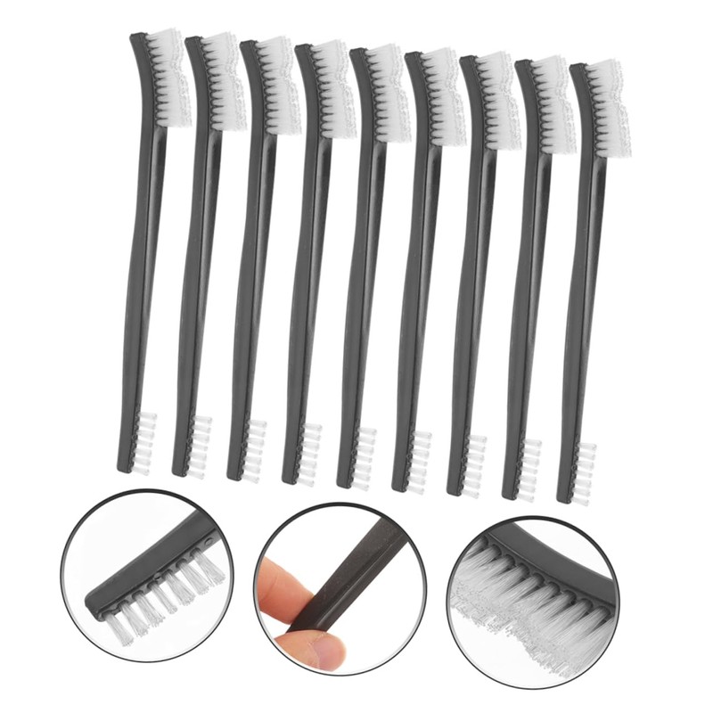 STOBAZA 15pcs Double Ended Brushes: Multi Function Edge and Gap