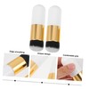 VICASKY 2pcs Fluffy Synthetic Hair Makeup Brush for Travel Foundation