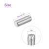 sourcing map 20 Pack M8 x 20mm Fully Threaded Rod