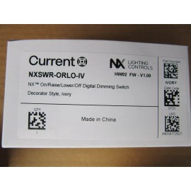 Lighting Controls NXSWR-ORLO-IV Digital Dimming Switch Ivory New in Box