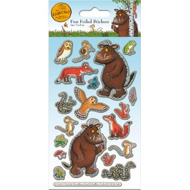 Paper Projects 01.70.06.140 The Gruffalo Sparkly Reusable Stickers, Blue, 19.5cm x 9.5cm