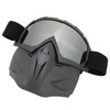 Motorcycle Face Mask Goggles Dust Wind UV Proof Riding Glasses