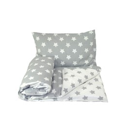 Baby's Comfort Reversible 2pcs Baby Bedding Set Duvet/Quilt Cover + Pillowcase (120x90cm for cots and cotbeds, 19)