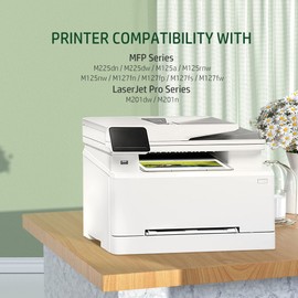 Coloran 83A CF283A Compatible with HP 83A Toner Black for HP Laserjet Pro MFP M127fw Toner MFP M125nw M125a M127fn M127fs M225dn M225dw Pro M201dw M201n (Black, Pack of 1)