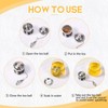 Retro Style Tea Leaf Mesh Strainer Infuser Set - 6