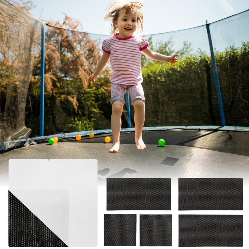 Trampoline Patches Kit,Trampoline Mat Repair Set | High-Temperature Resistant Sports