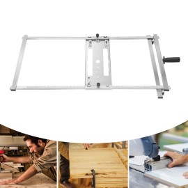 Woodworking Circular Saw Guide System Accurate Rip-Cut Track Rail Edge Cutting