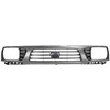 Evan-Fischer Grille Assembly Compatible with 1995-1997 Toyota Tacoma Painted Gray